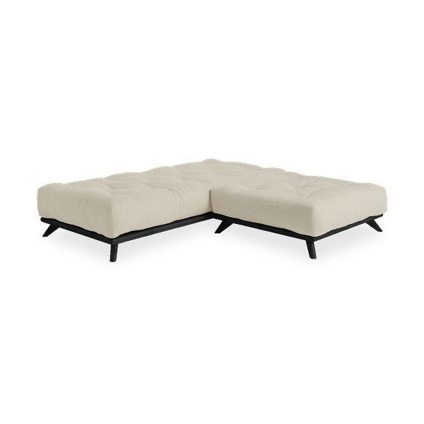 Sofa "Karup Design Senza" juoda/smėlio spalvos-image-4
