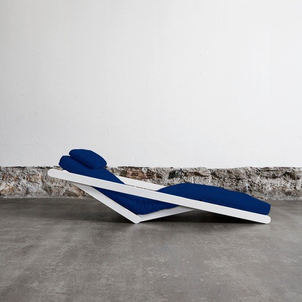 Kintama poilsio kėdė "Karup Figo White/Royal-image-2