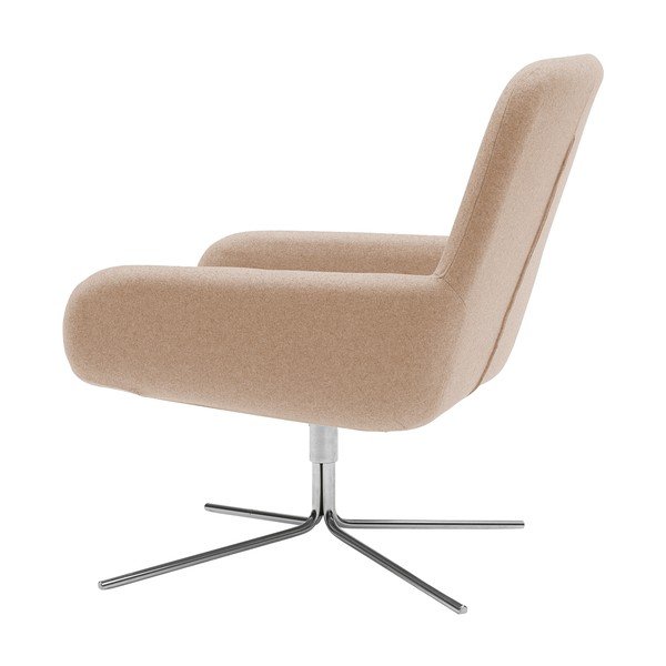 Smėlio spalvos sukamoji kėdė Softline Coco-image-4
