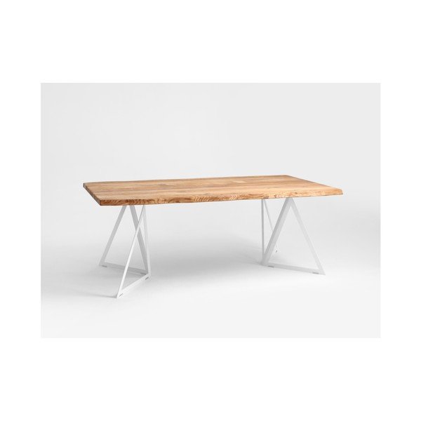 Valgomojo stalas su ąžuoliniu stalviršiu "Custom Form Sherwood", 180 x 90 cm-image-2