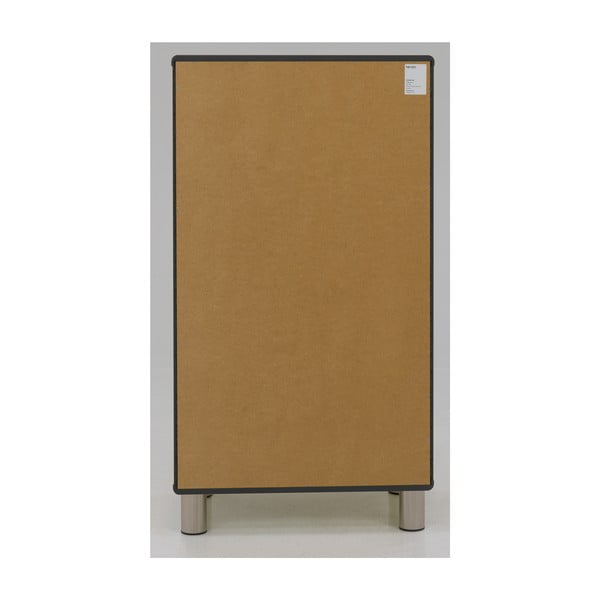 Juoda aukšta komoda 60x111 cm Malibu - Tenzo-image-1