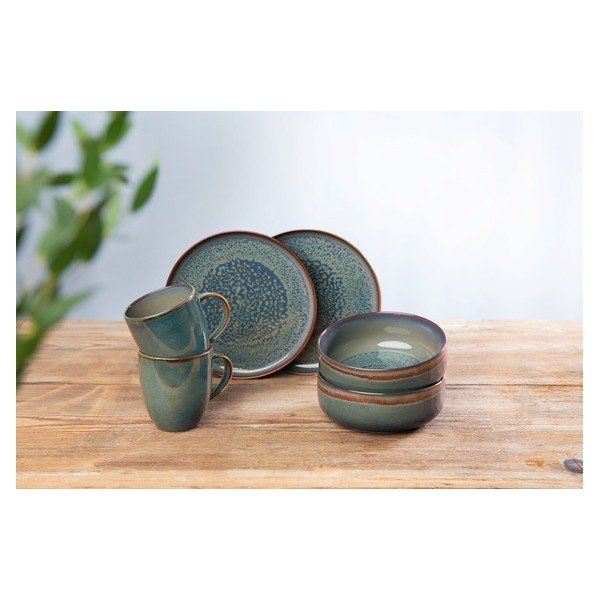 Žalia porcelianinė lėkštė Villeroy & Boch Like Crafted, ø 26 cm-image-1