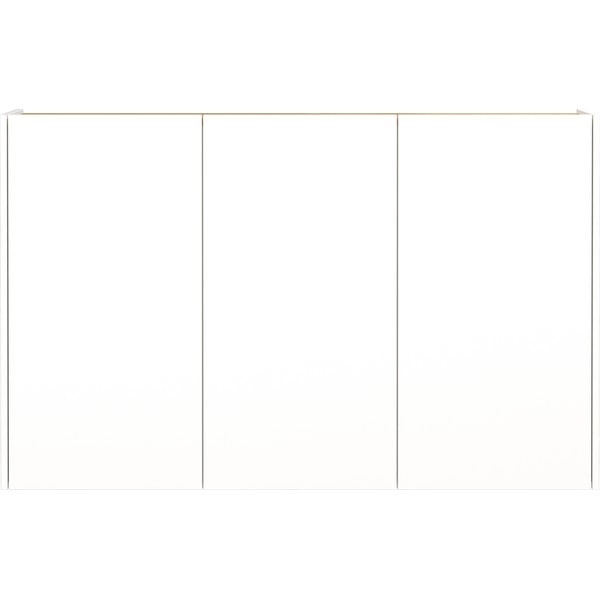 Baltos spalvos pakabinama spintelė iš ąžuolo 138x87x25 cm Libbiano – Germania-image-2