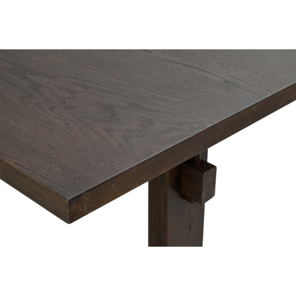 Ištraukiamas valgomojo stalas su ąžuolo medienos apdaila 240x95 cm Westville - Rowico-image-1