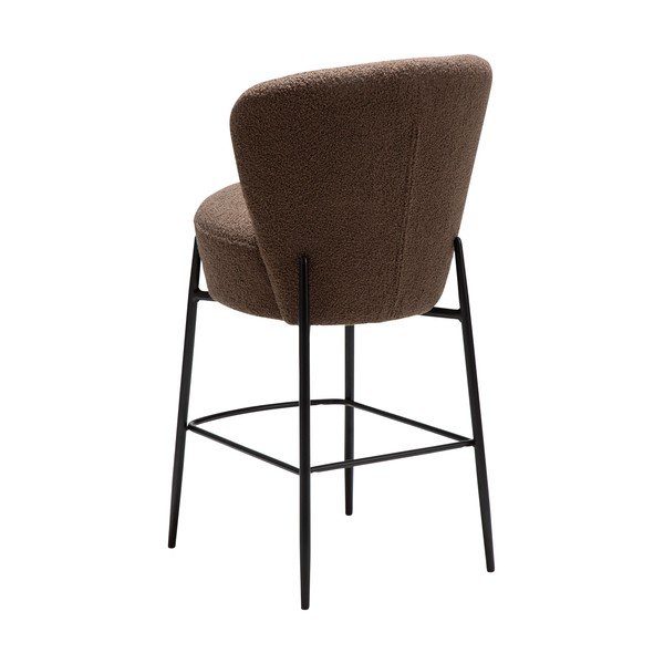 Rudos spalvos baro taburetė (sėdynės aukštis 68 cm) Orbit – DAN-FORM Denmark-image-3