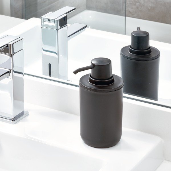 Juodas muilo dozatorius iDesign Cade, 335 ml-image-1