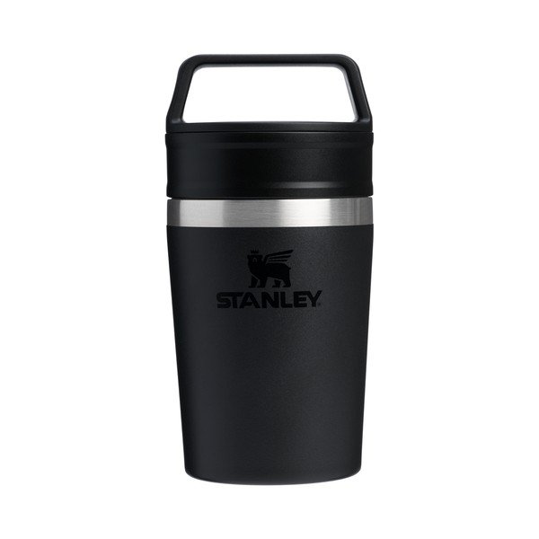 Juodos spalvos iš nerūdijančio plieno termo puodelis 230 ml Café-To-Go Travel Mug Black 2.0 – Stanley