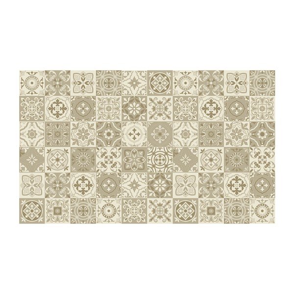 60 sieninių lipdukų rinkinys Ambiance Wall Decal Cement Tiles Fortunato, 15 x 15 cm-image-2