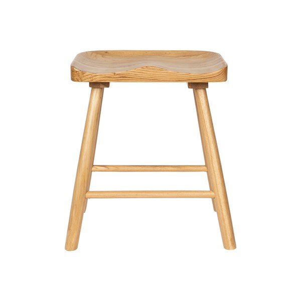 Natūralios spalvos iš ąžuolo masyvo taburetė Vander – White Label