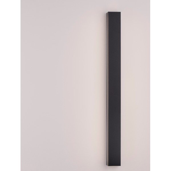 Matinės juodos spalvos iš aliuminio sieninė lempa LED Colby – Nova Luce-image-1