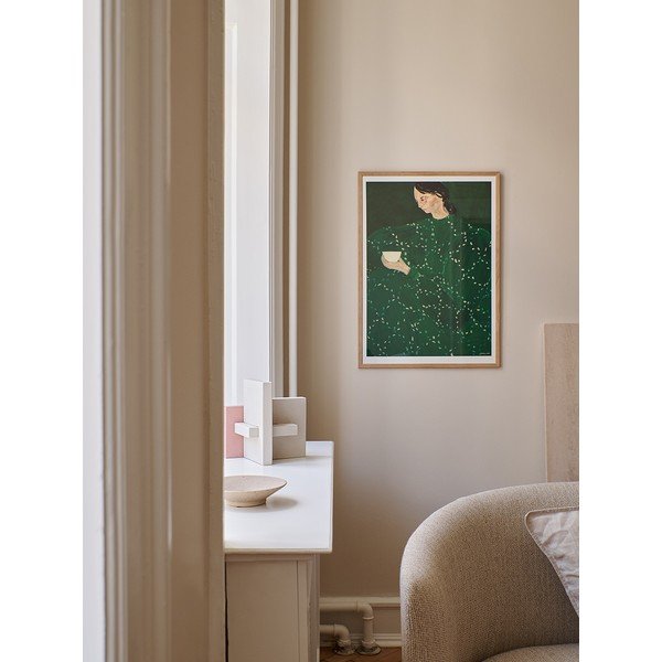 Plakatas 30x40 cm Coffee Alone At Place De Clichy – Sofia Lind – The Poster Club-image-1