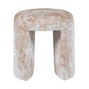 Smėlio spalvos iš audinio taburetė Charlie – WOOOD