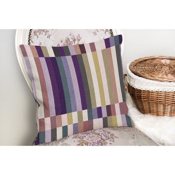 Dekoratyvinis pagalvės užvalkalas 43x43 cm Purple Rain – Mila Home-image-1