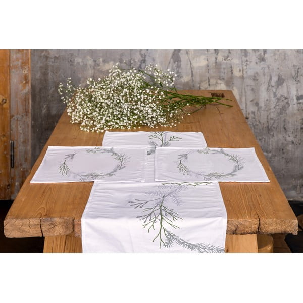 Stalo takelis iš medvilnės 40x140 cm Christmas Twigs – Butter Kings-image-1