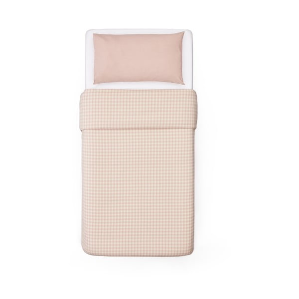 Viengulė vaikiška patalynė iš medvilnės su paklode 110x180 cm Yanil – Kave Home-image-2