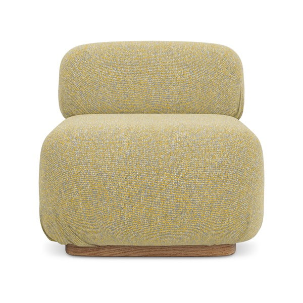 Geltonos spalvos modulinė sofos dalis Ailani – Makamii