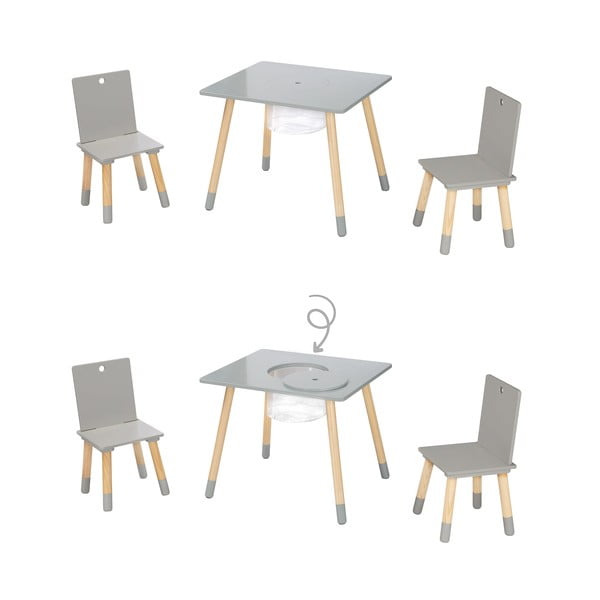 Vaikiškų baldų komplektas 3 vnt. – Roba-image-4