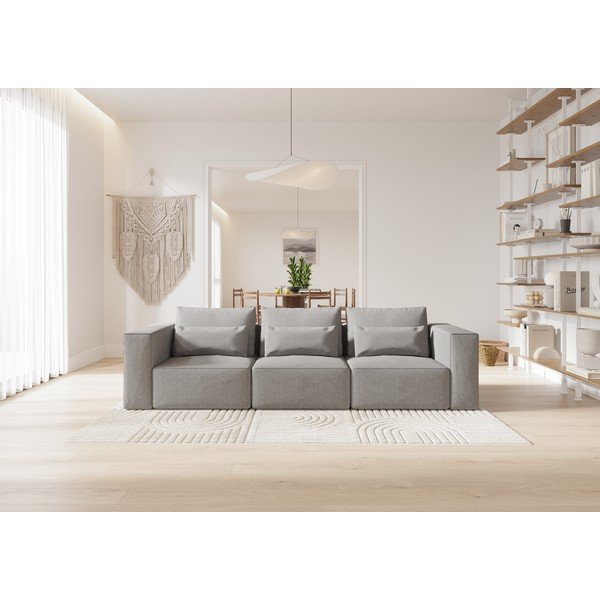 Sofa pilkos spalvos 290 cm Riposo Ottimo – Sit Sit-image-1