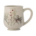 Kreminės spalvos iš akmens masės puodelis 400 ml Hollie – Bloomingville