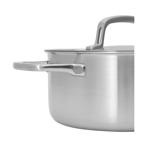 Troškintuvas iš nerūdijančio plieno su dangčiu tinka indukcinei viryklei 4 l Lucca 3.0 – FABINI-image-4