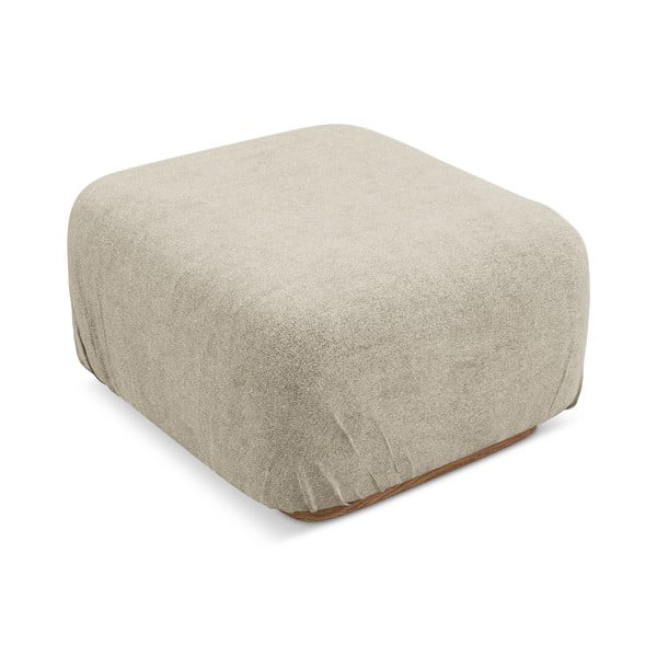 Smėlio spalvos iš boucle modulinė taburetė Ailani – Makamii-image-2