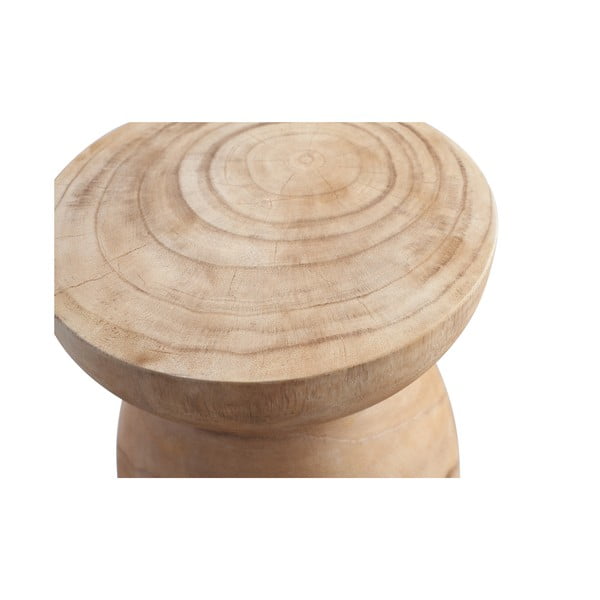 Sodo taburetė iš paulovnijos medienos WOOOD Bink-image-2