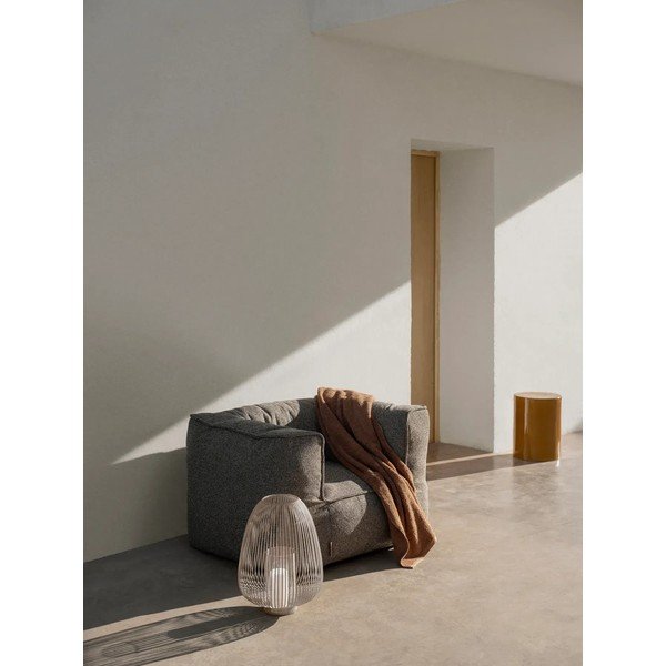 Taupe spalvos paminkštinto audinio sodo krėslas Grow – Blomus-image-1