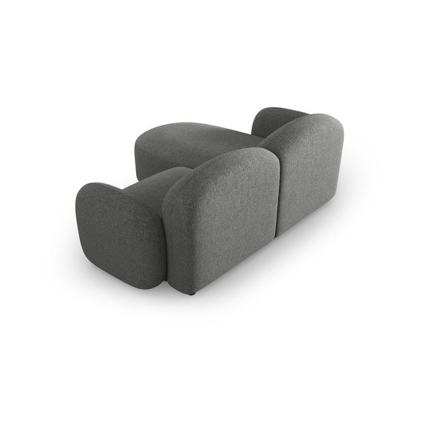 Kampinė sofa tamsiai pilkos spalvos (su dešiniuoju kampu) Blair – Micadoni Home-image-4