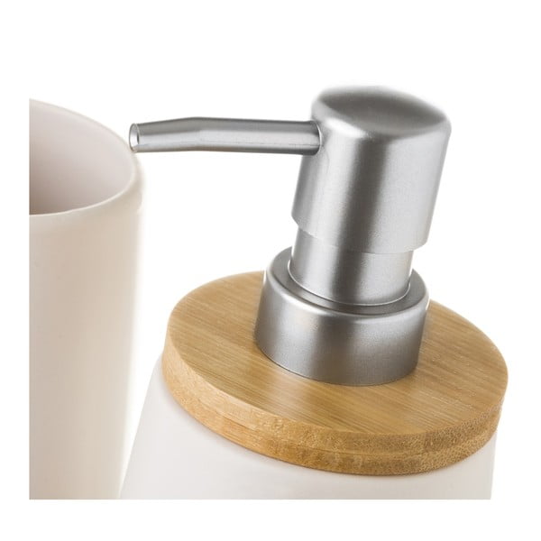 Vonios reikmenų rinkinys baltos spalvos – Casa Selección-image-1