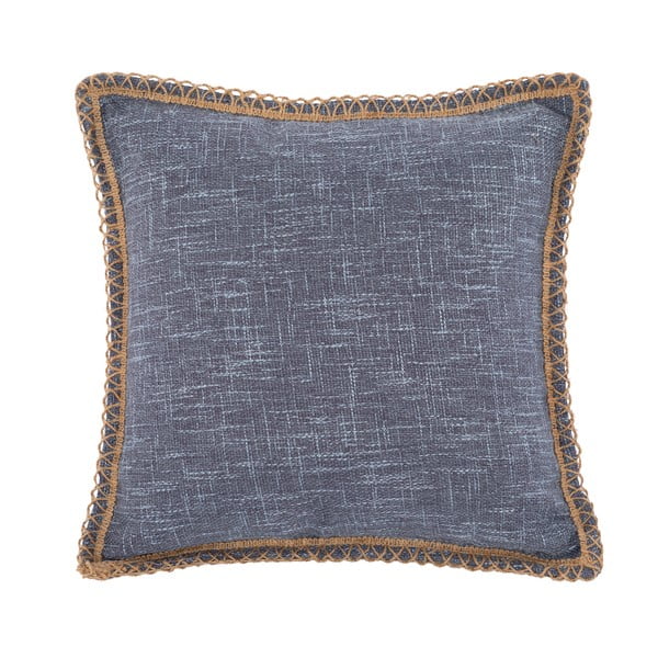 Mėlyna dekoratyvinė pagalvėlė Tiseco Home Studio Hessian, 45 x 45 cm