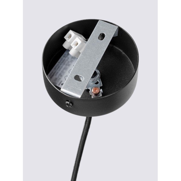 Geltonos spalvos/smėlio spalvos iš metalo kabantis šviestuvas ø 30 cm Olisa – Sollux-image-4