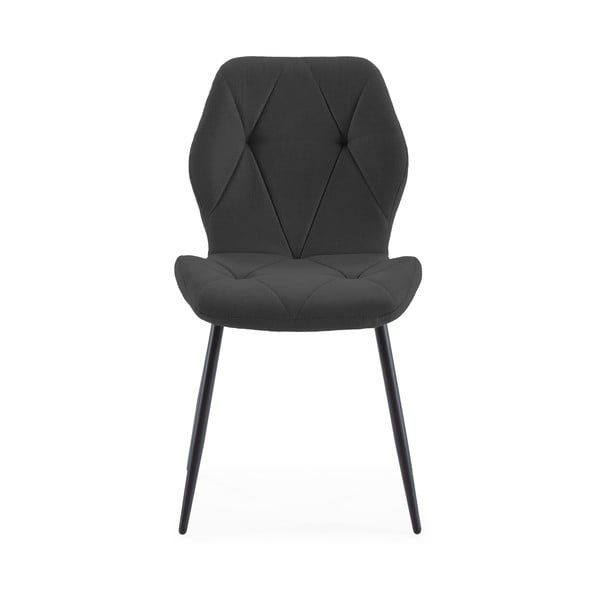 Valgomojo kėdės juodos spalvos 4 vnt. Luna – Marckeric-image-2