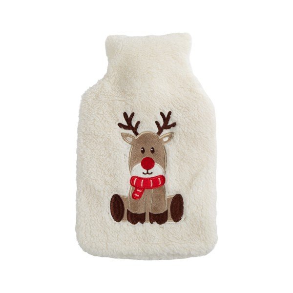 Baltos spalvos iš mikropliušo termoforas 1,2 l XMAS – Tiseco Home Studio