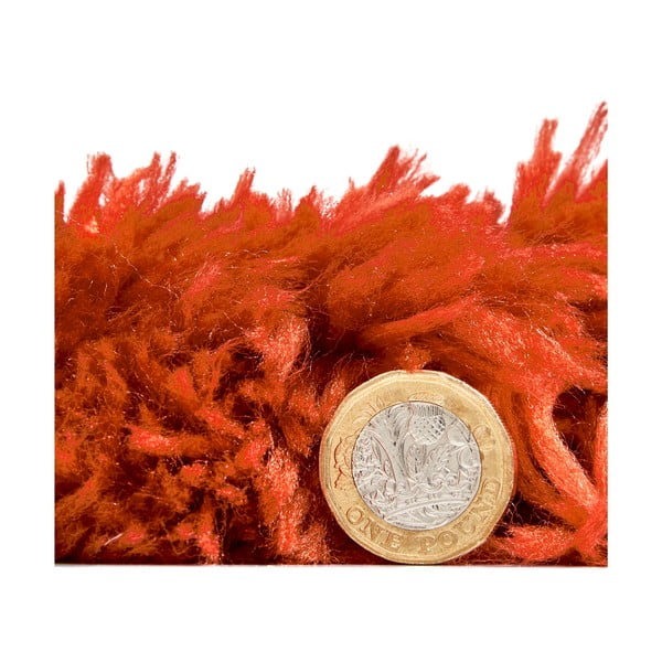 Plytų raudonos spalovs rankų darbo kilimas Think Rugs Polar PL Terra, 120 x 170 cm-image-4