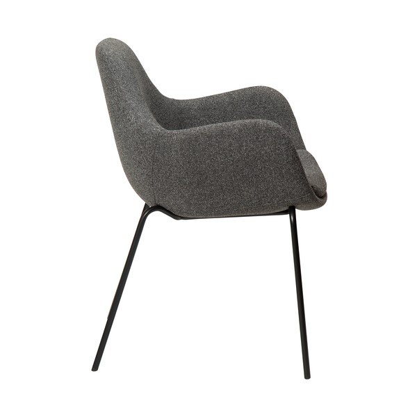 Iš boucle krėslas pilkos spalvos Zimmer – DAN-FORM Denmark-image-3