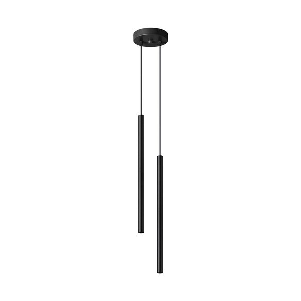 Juodos spalvos iš metalo kabantis šviestuvas ø 15 cm Fideus – Sollux