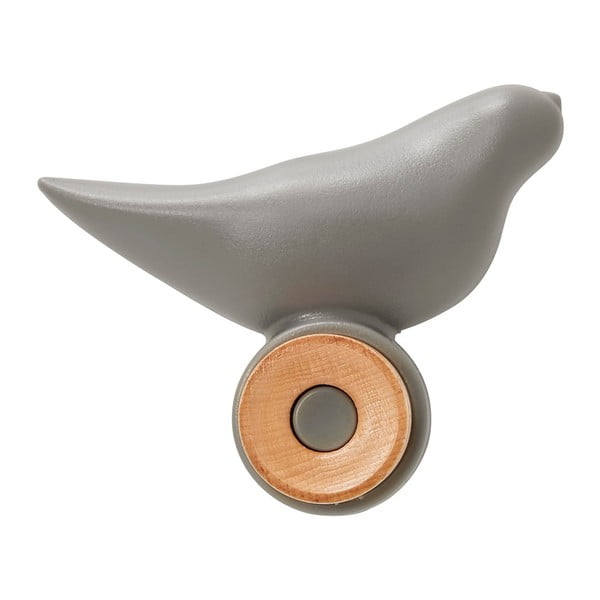 Pilkas sieninis kabliukas Bonami Essentials Bird-image-2