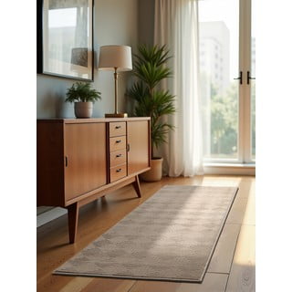 Kilimas smėlio spalvos 80x240 cm Perles Tourmaline – Elle Decoration