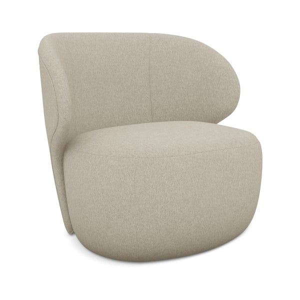 Smėlio spalvos krėslas Kama – Makamii