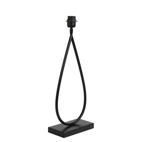 Iš metalo stalinės lempos pagrindas matinės juodos spalvos 51 cm Tamsu – Light & Living-image-4