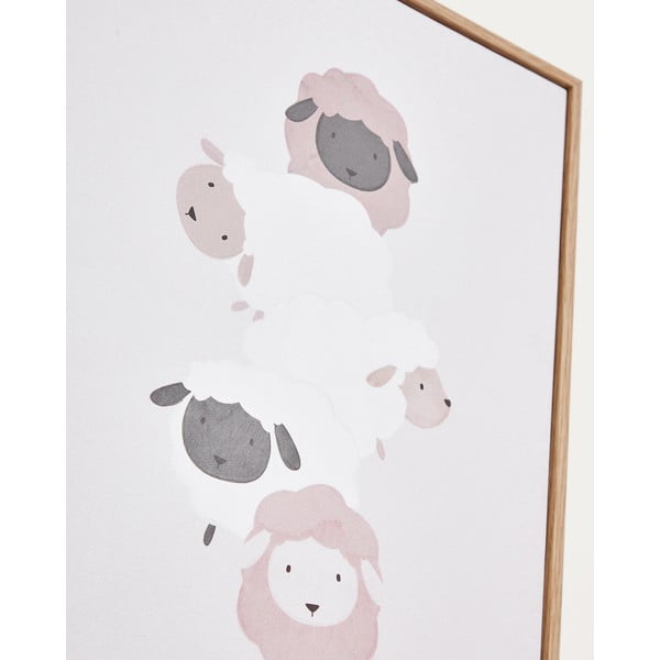 Vaikiškas paveikslas 30x40 cm Milu – Kave Home-image-2