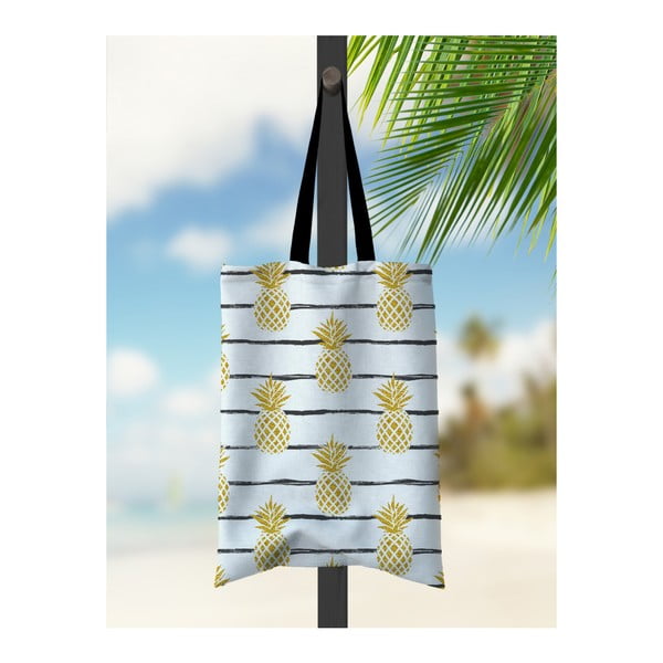 Kate Louise ananasų paplūdimio krepšys