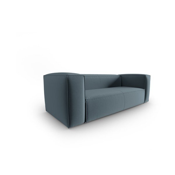 Iš velveto sofa mėlynos spalvos 200 cm Mackay – Cosmopolitan Design-image-2