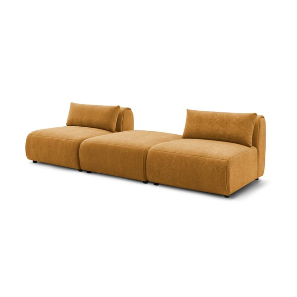Garstyčių spalvos sofa 283 cm Jeanne - Bobochic Paris-image-3
