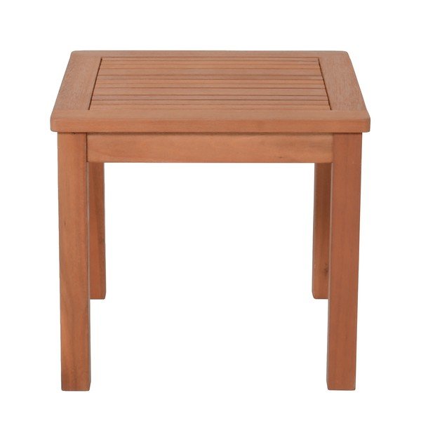 Iš eukalipto masyvo sodo šoninis staliukas 44x44 cm Tucson – Garden Pleasure