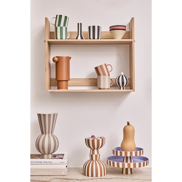 Skirta serviravimui rudos spalvos iš akmens masės mažas dubuo Toppu – OYOY Living Design-image-2
