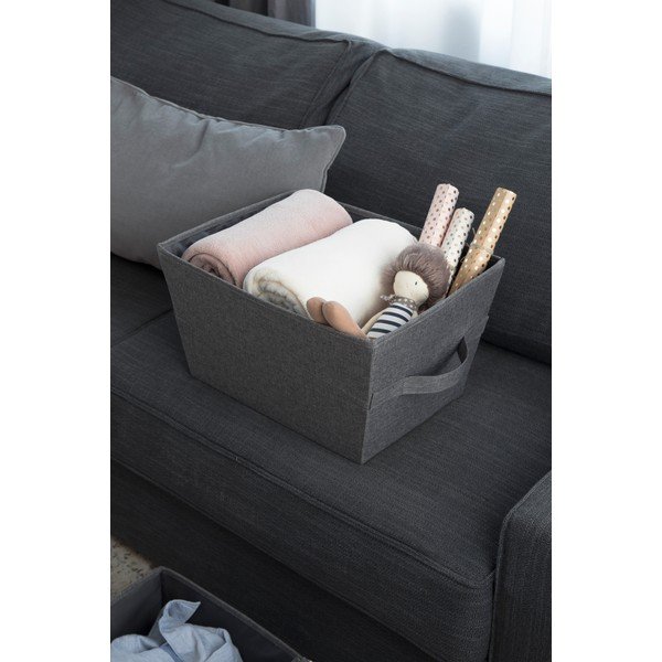 Iš tekstilės krepšys laikymui 34,5x45x25 cm Soft Storage – Bigso Box of Sweden-image-3