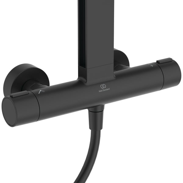 Dušo komplektas iš metalo matinės juodos spalvos 111 cm ALU+ – Ideal Standard-image-2
