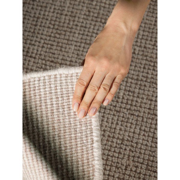 Rankų darbo kreminės spalvos iš vilnos kilimas 160x230 cm Greenwich – Ted Baker-image-3