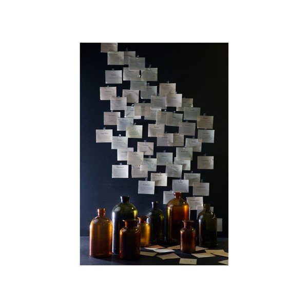 Tamsiai oranžinio stiklo vaza "BePureHome Chemistry", aukštis 40 cm-image-1